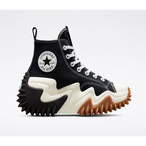 Converse Run Star Motion High Top Black/White/Gum Honey Sneakers